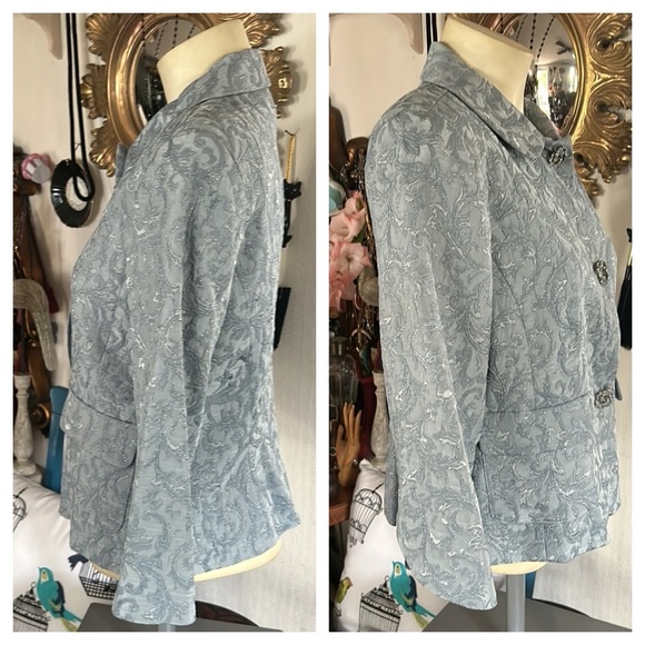 Vintage Blue Blazer Jacket - Picture 3 of 16